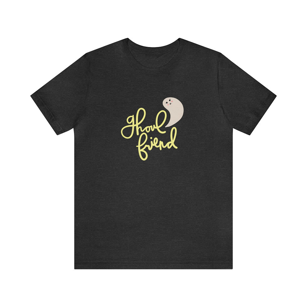 Thumbnail: Unisex Ghoul Friend Jersey Short Sleeve Tee