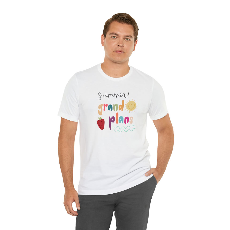 Thumbnail: Unisex Grand Plans Jersey Short Sleeve Tee