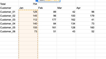 Reference Data From Another Sheet