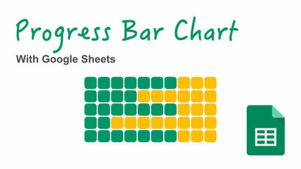 Create a Progress Bar in Google Sheets