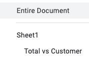 Publish to web options in Google Sheets