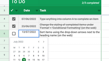 How to use Data Validation to enter dates