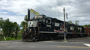 St Johns Church Road railroad crossing