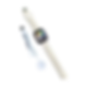 Smartwatch – Q7 – Beige