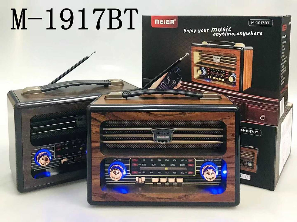 Επαναφορτιζόμενο ραδιόφωνο Retro – M-1917-BT