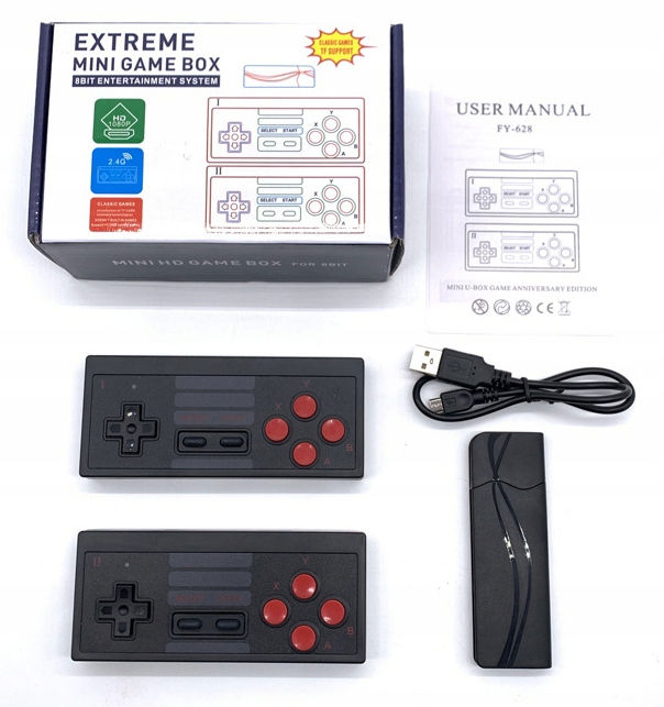 Product: Ασύρματη κονσόλα παιχνιδιών Mini με 2 χειριστήρι