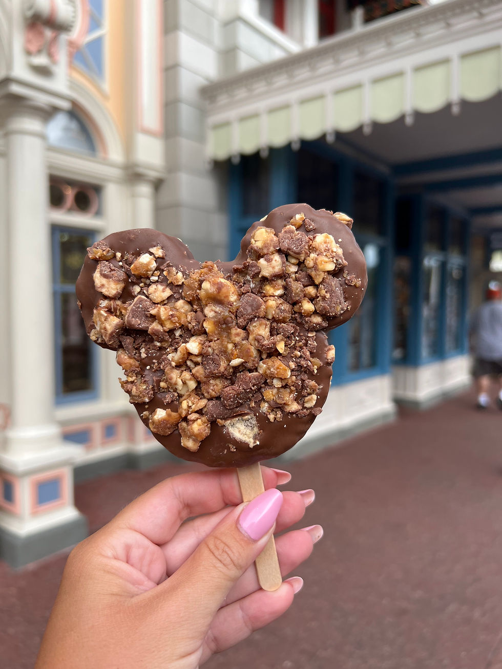 Mickey crisped rice treat