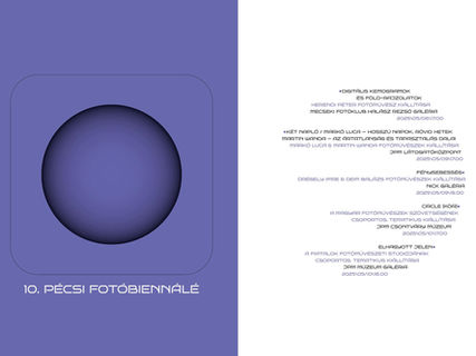 Adrienn Szövérffi and Hunor Tóth are among the exhibiting artists at the 10th Pécsi Fotóbiennálé – Circle (Kör)