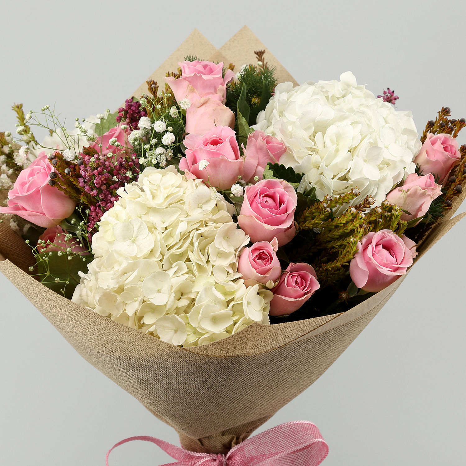 Hydrangea Aqua Rose Bunch