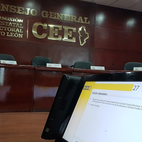 CEE NL reduce horario laboral y aplaza respuestas a solicitudes de información y Sesiones