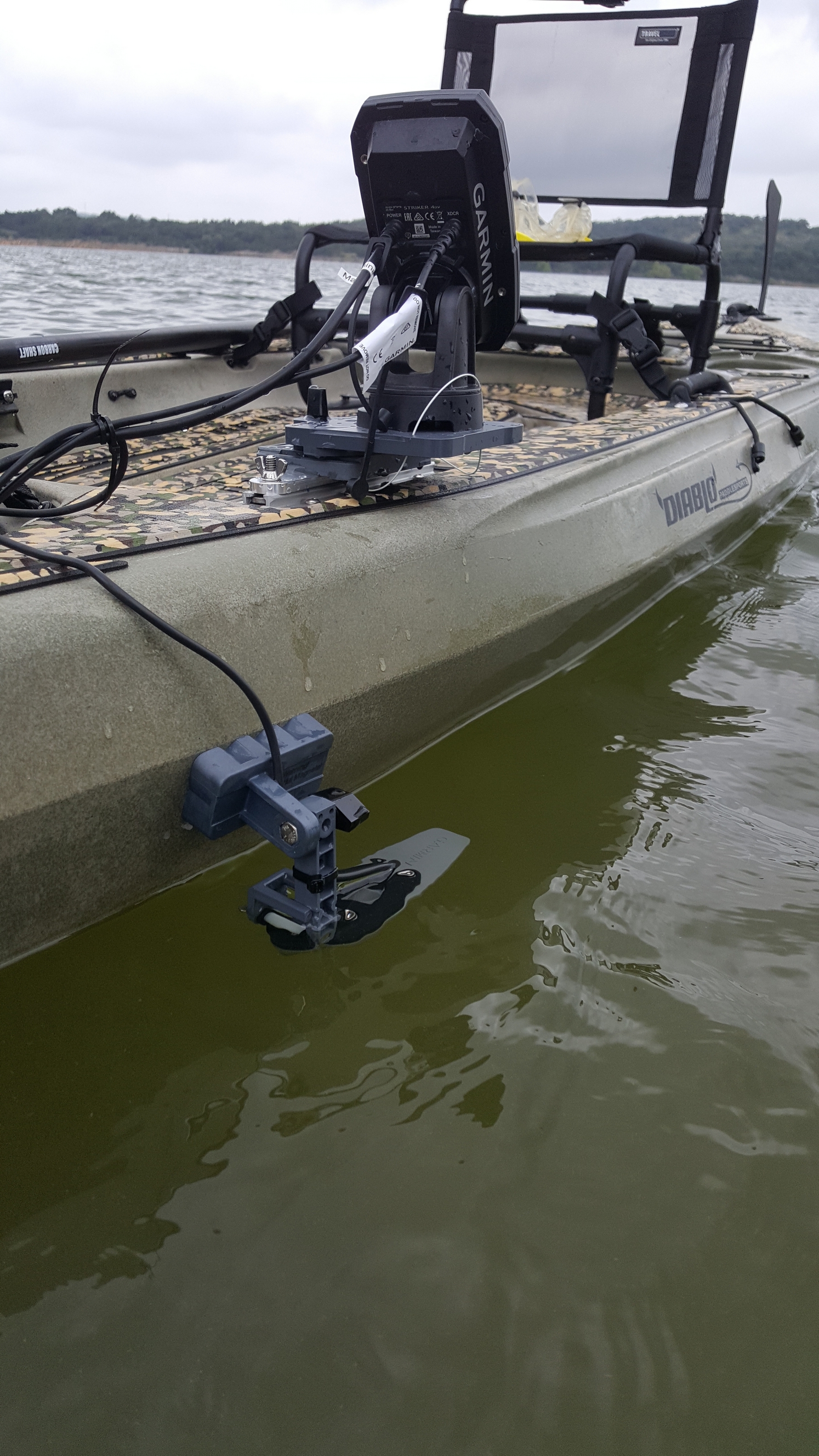 Diablo Kayak magnetic transducer