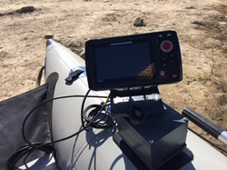 Sea Eagle fish finder mount