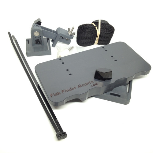 Pontoon Fishfinder mount for personal pontoon boats