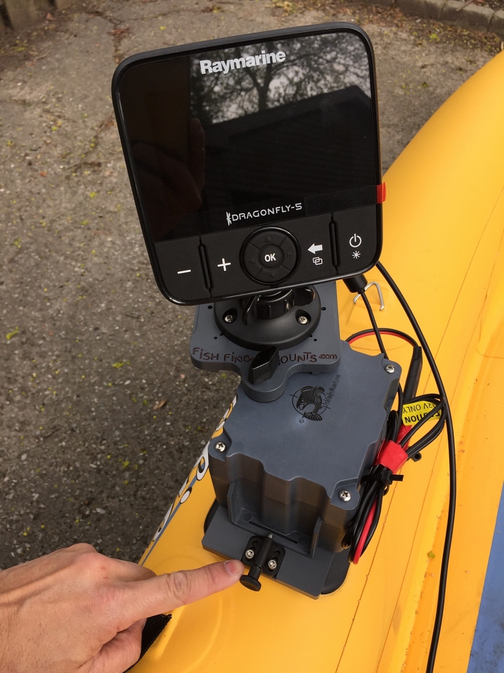 Fish Finder - Inflatable kayak
