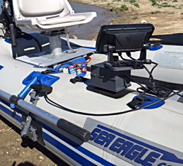 Sea Eagle 285 sounder mount