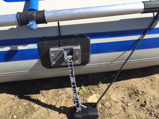 Transducer mount for Sea Eagle 285