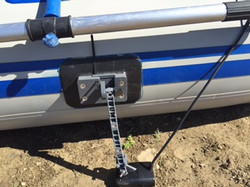 Transducer mount for Sea Eagle 285