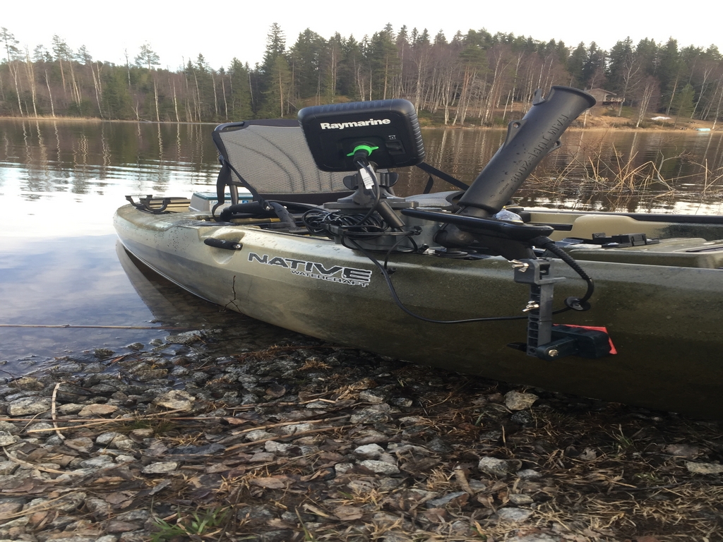 Native Propel Kayak fish finder