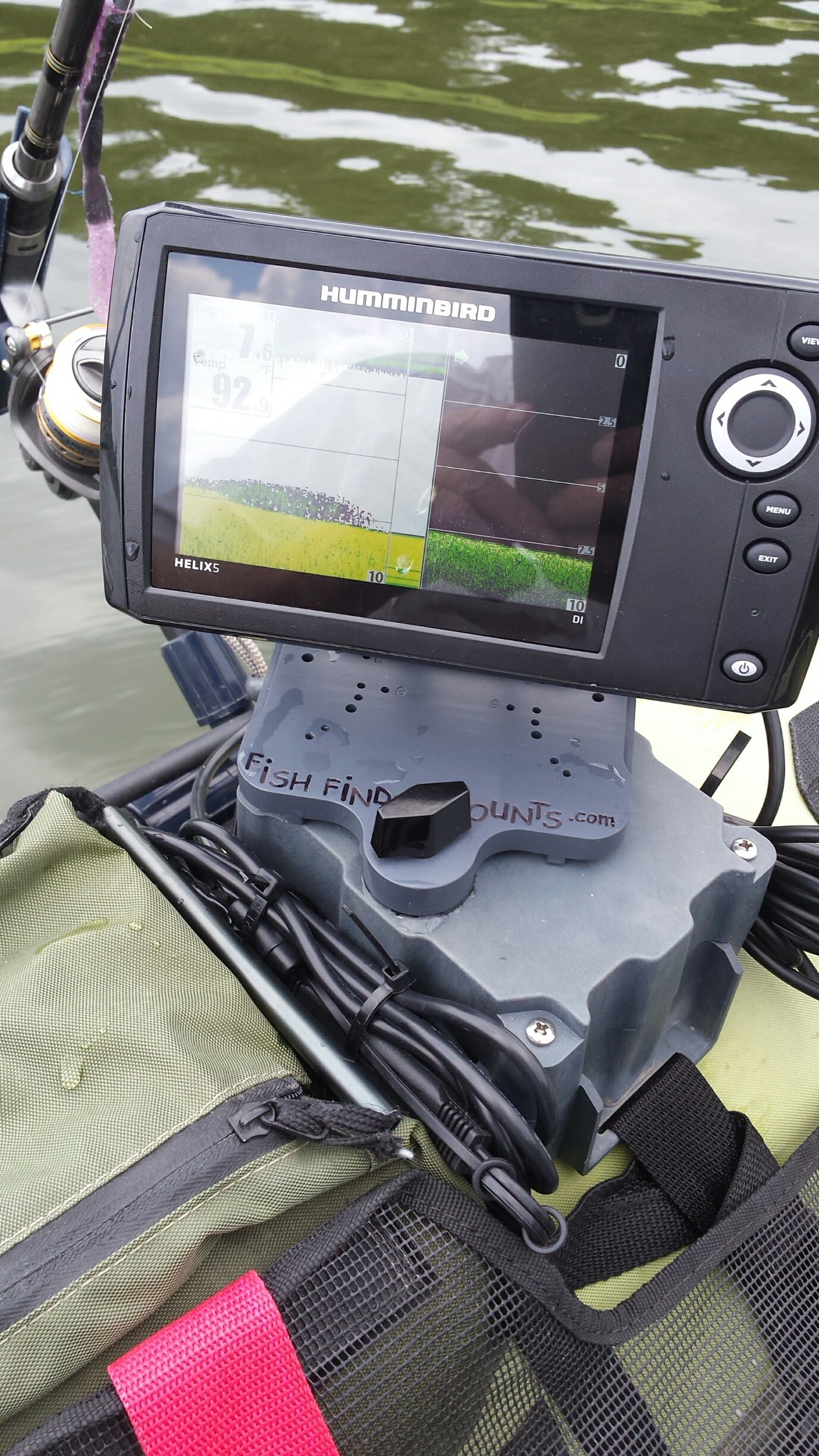 Helix 5 on Float Tube