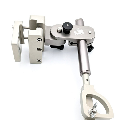 Gen3 Pontoon Rail Clamp Livesonar Pole Mount fishfindermounts2