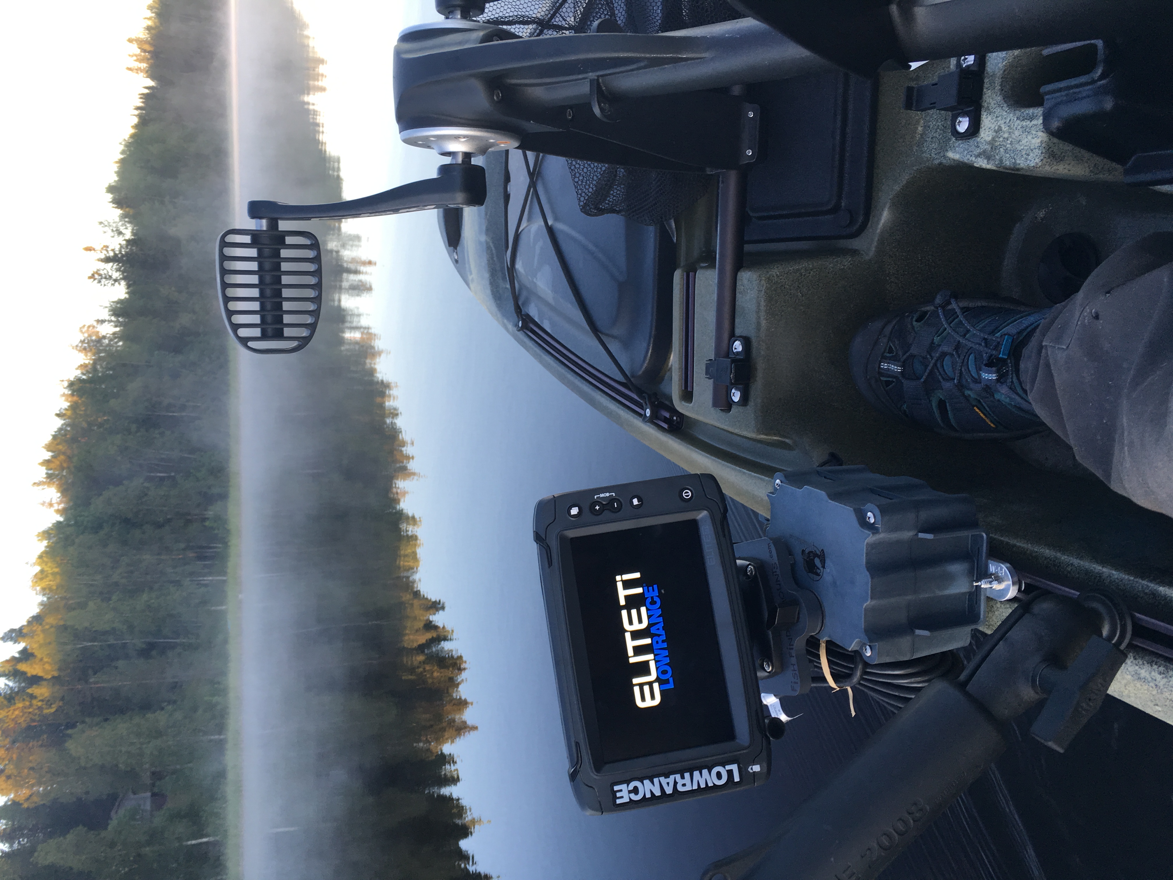 Lowrance Elite 7TI for Native Kayak