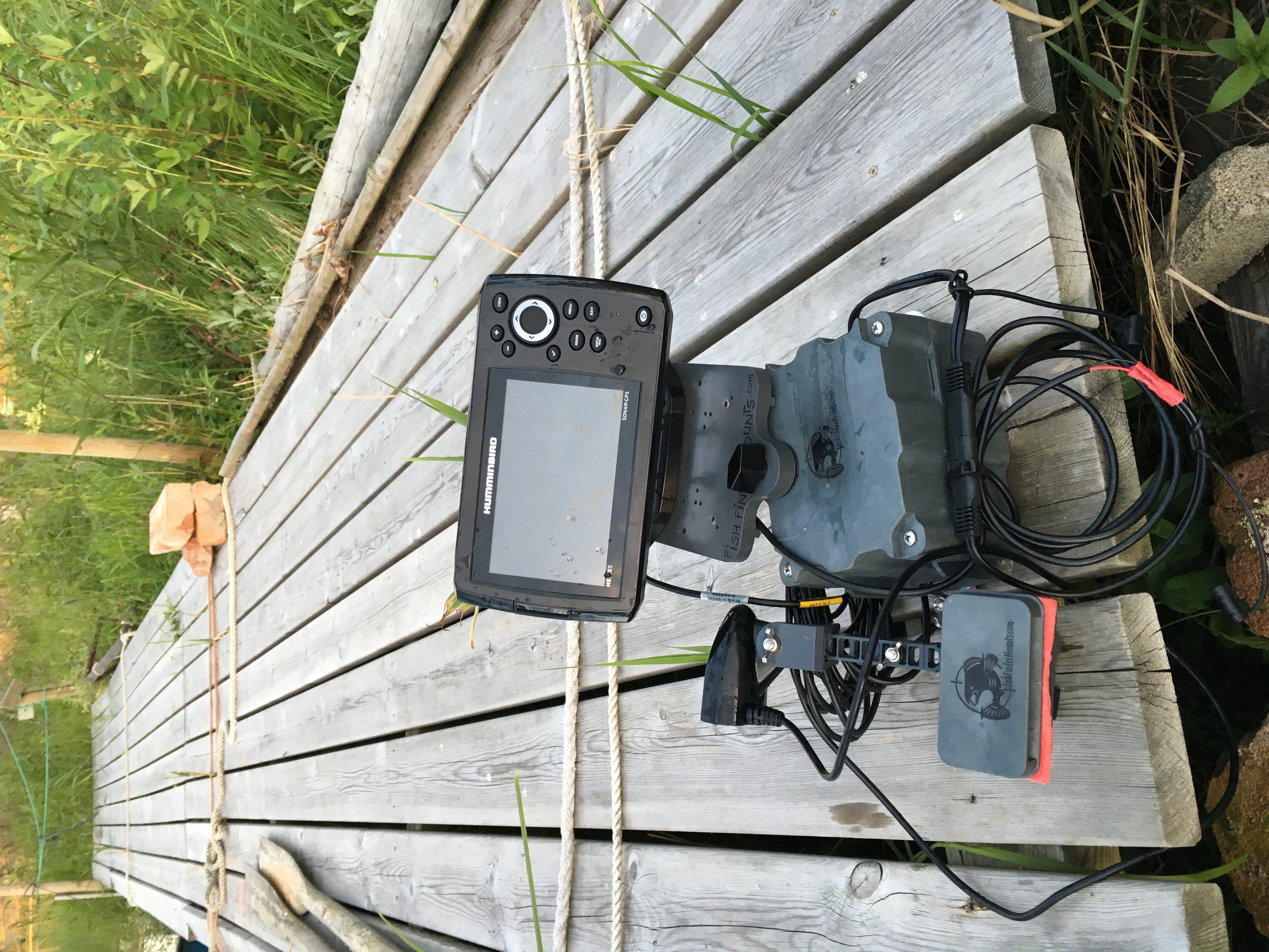 Fish Finder Mounts .com always ready