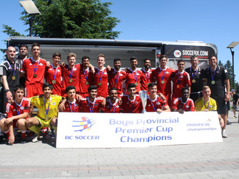 BC Soccer Provincial Premier Cup Finals Results
