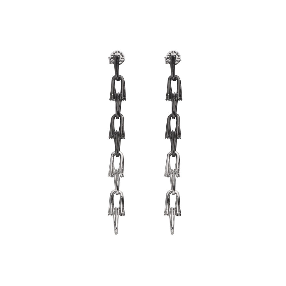 Cirrus L Chain Earring