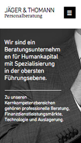 Alle Designvorlagen website templates – Luxus-Personalvermittlung