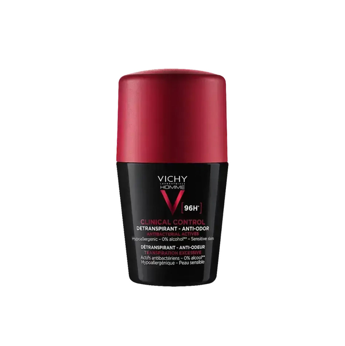 Vichy Homme Clinical Control 96H Anti-Perspirant Deodorant Roll-On