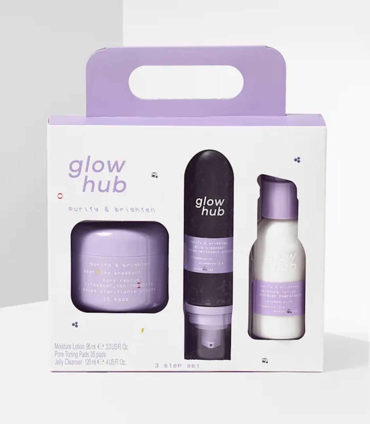 Glow Hub purify& brighten Kit