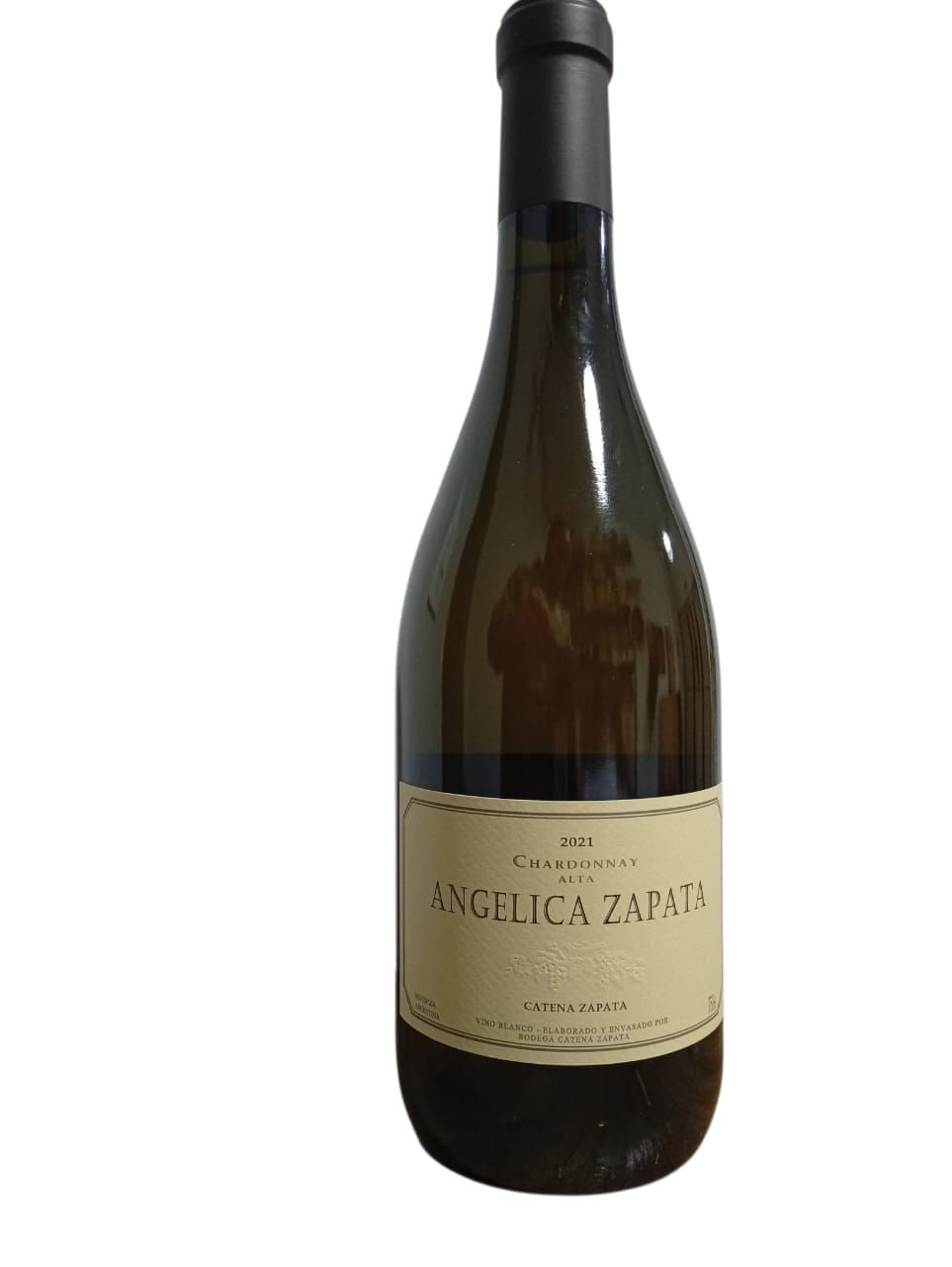 Botella de vino blanco Angelica Zapata Chardonnay