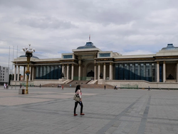 モンゴルの国会議事堂