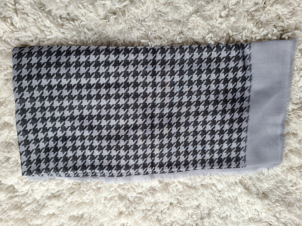 Thumbnail: Houndstooth Cotton Square Tichels