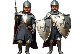 kids dressed as a knight.png