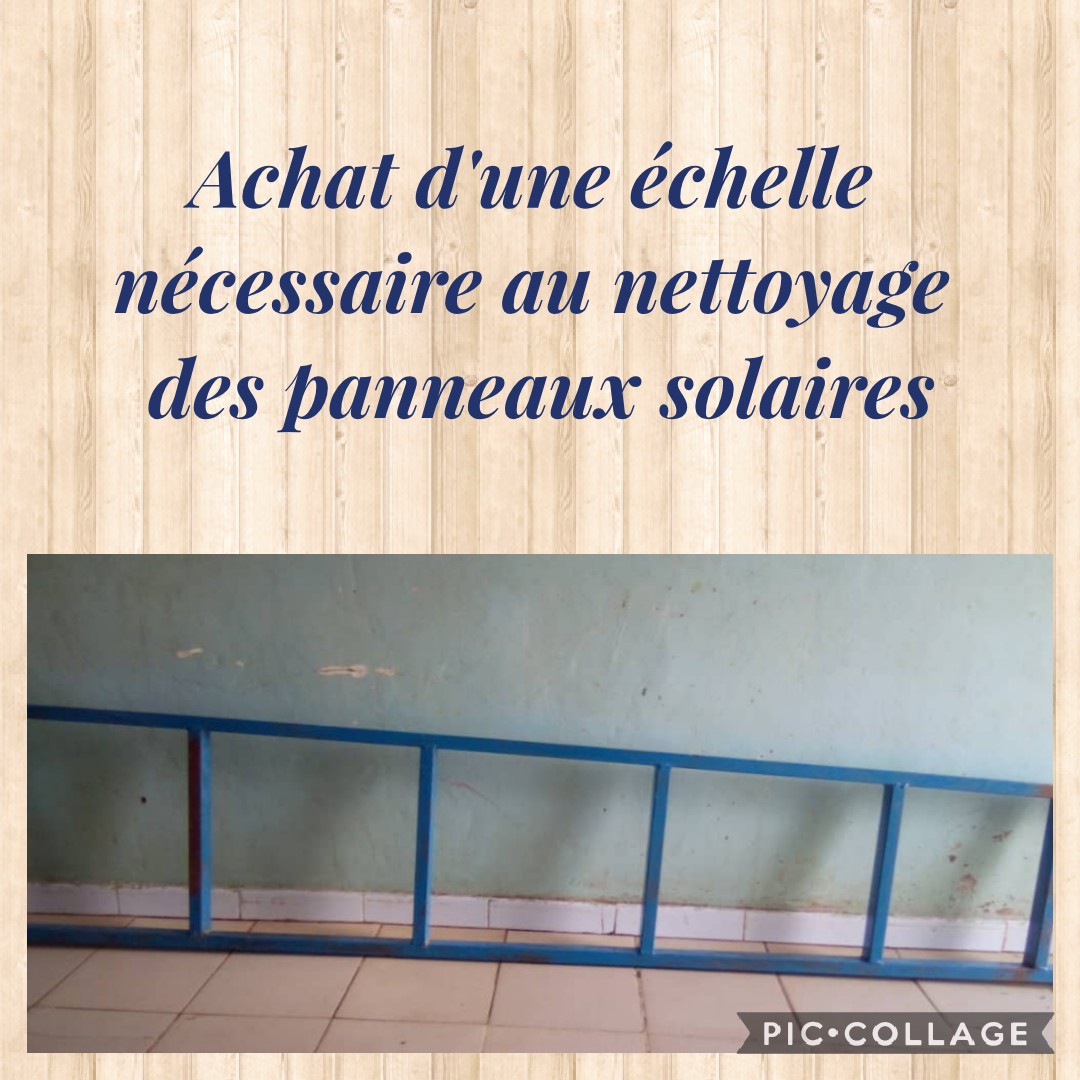 Achat d'une échelle