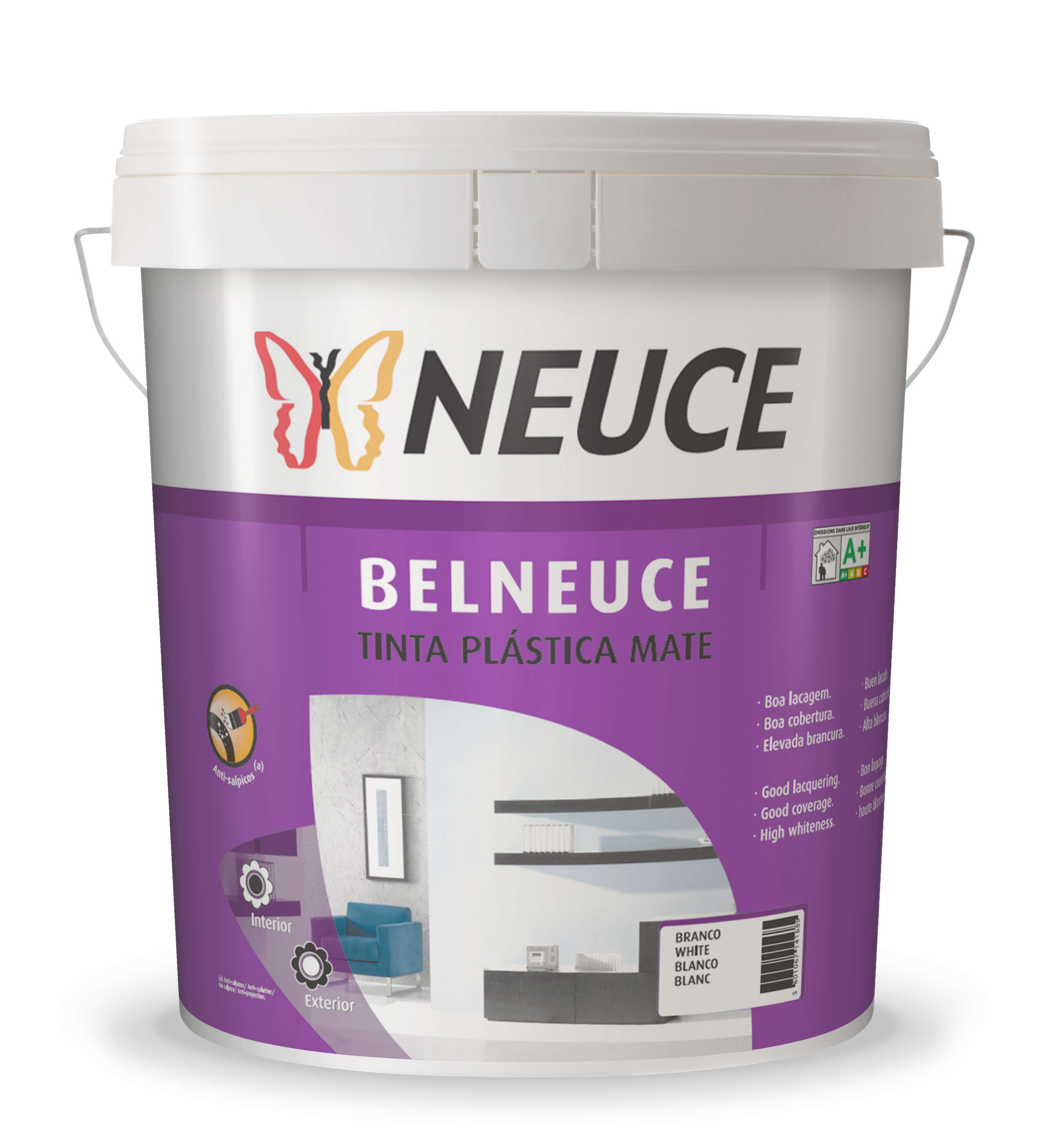 BELNEUCE Interior/Exterior Acrylic Paint white