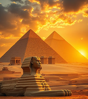 _A breathtaking view of the Great Pyrami