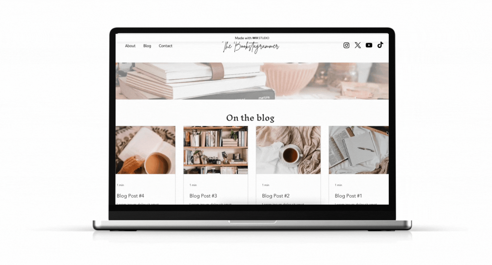 The Bookstagrammer Storefront.gif