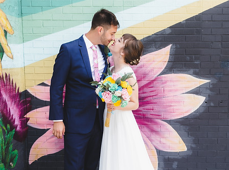 Wedding couple at Trigger in Chicago