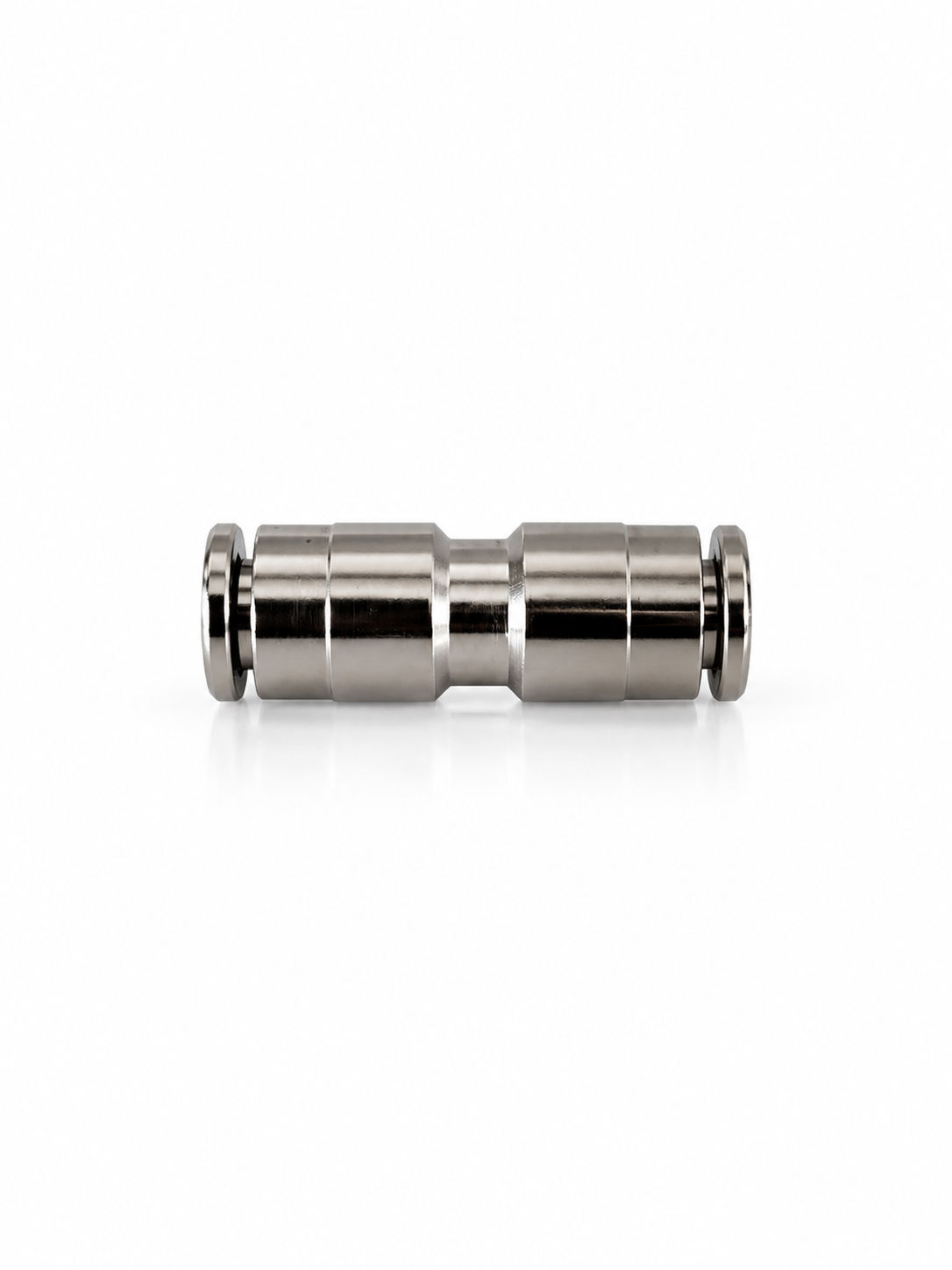 Reinforced 6mm push-in fitting for nylon tube and hose stud