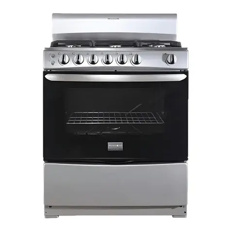 FRIGIDAIRE COCINA DE GAS 30" 6 QUEMADORES SILVER FKGH30C3MDQG