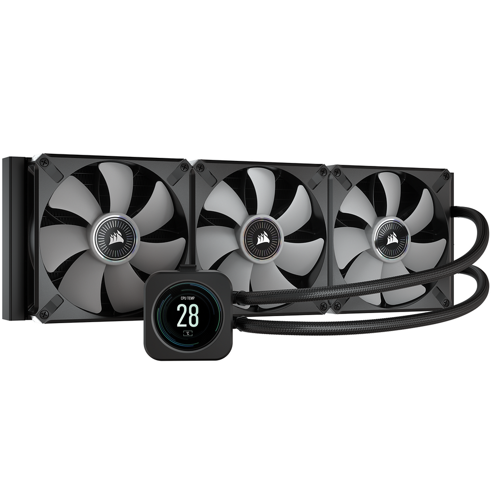 Miniatura: ENFRIAMIENTO LIQUIDO RGB CORSAIR ICUE H170I ELITE LCD AIO 420MM CW-9060063-WW