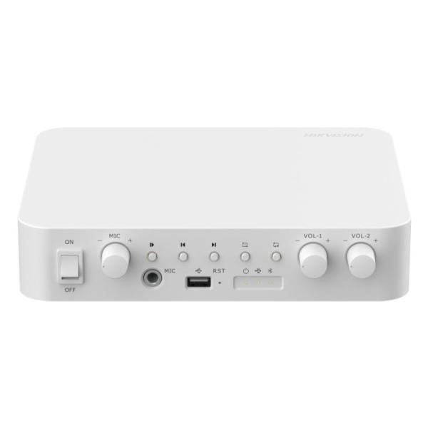 AMPLIFICADOR DE AUDIO DE RED HIKVISION DS-QAE1A80G1-VB(O-STD)/EU (E) 2 ZONAS