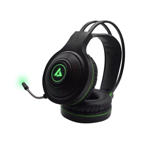Miniatura: HEADSET UNNO TEKNO BRAVE BRV35 GAMING 3.5MM NEGRO VERDE