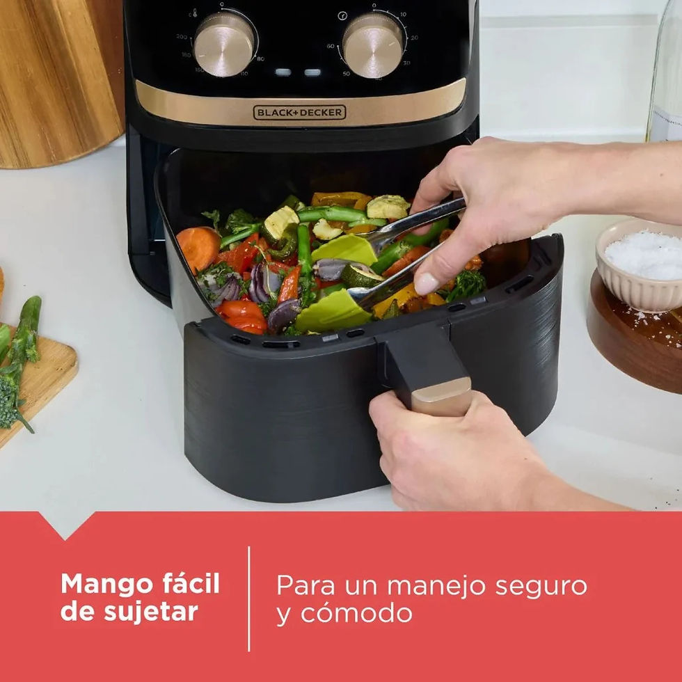 Miniatura: BLACK + DECKER FREIDORA DE AIRE CON PERILLAS GRIS - AFBD42-3BDLA