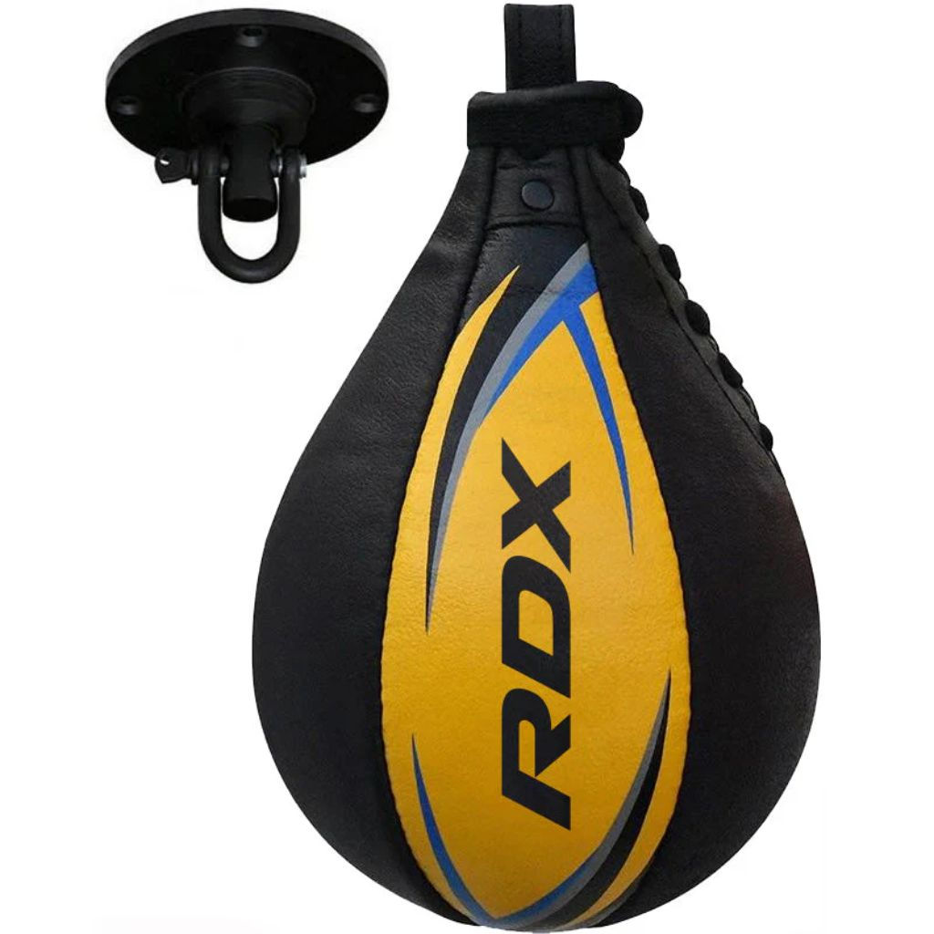 RDX 2Y SPEED BALL WITH STEEL SWIVEL - YELLOW/BLUE