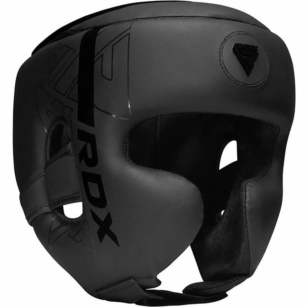 Miniatura: RDX F6 KARA HEAD GUARD - BLACK/BLACK - L