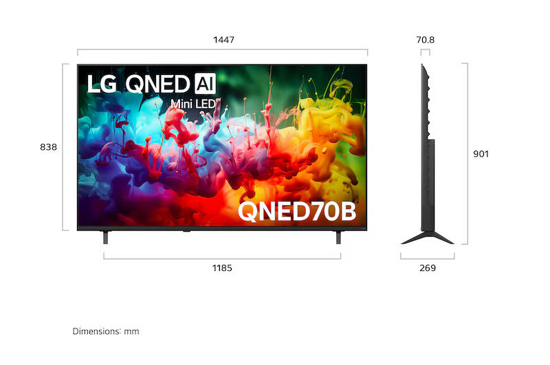 Miniatura: LG TELEVISOR UHD 65" SMART - 65QNED70BSA