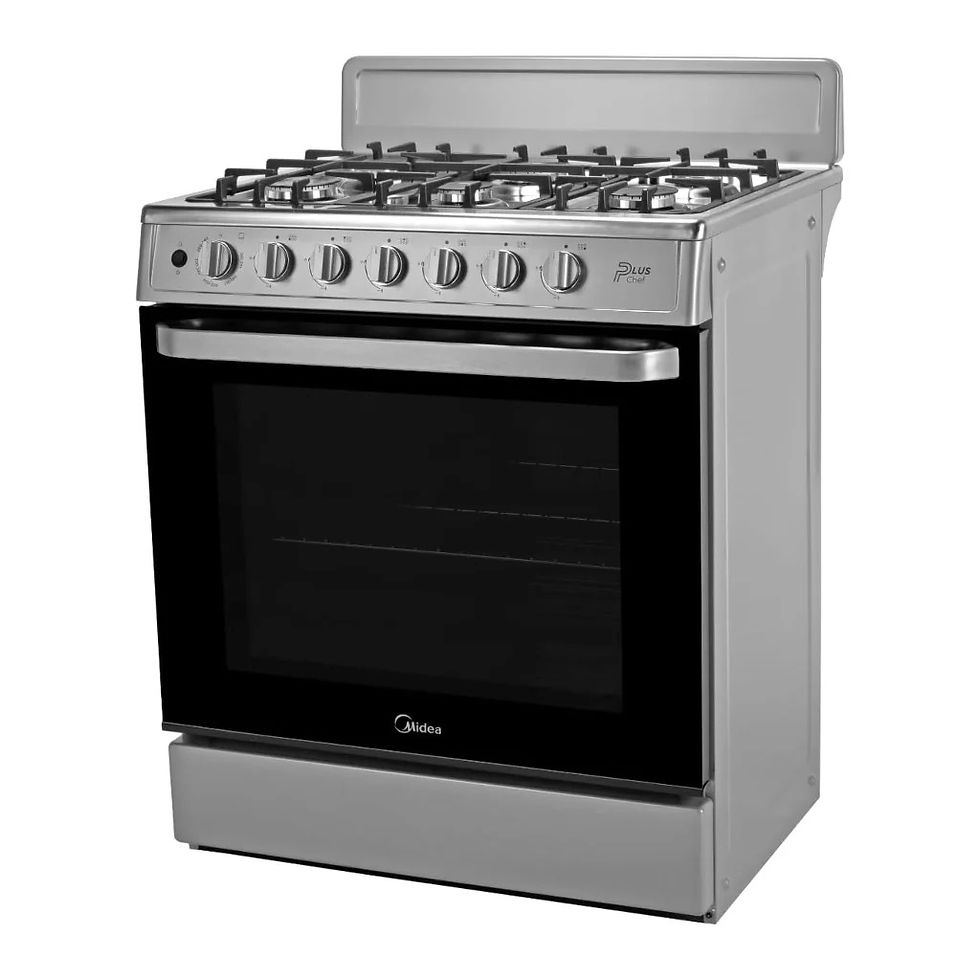 Miniatura: MIDEA COCINA DE GAS DE 30" 6 QUEMADORES ACERO INOXIDABLE MGS30FS1LIFSSSF